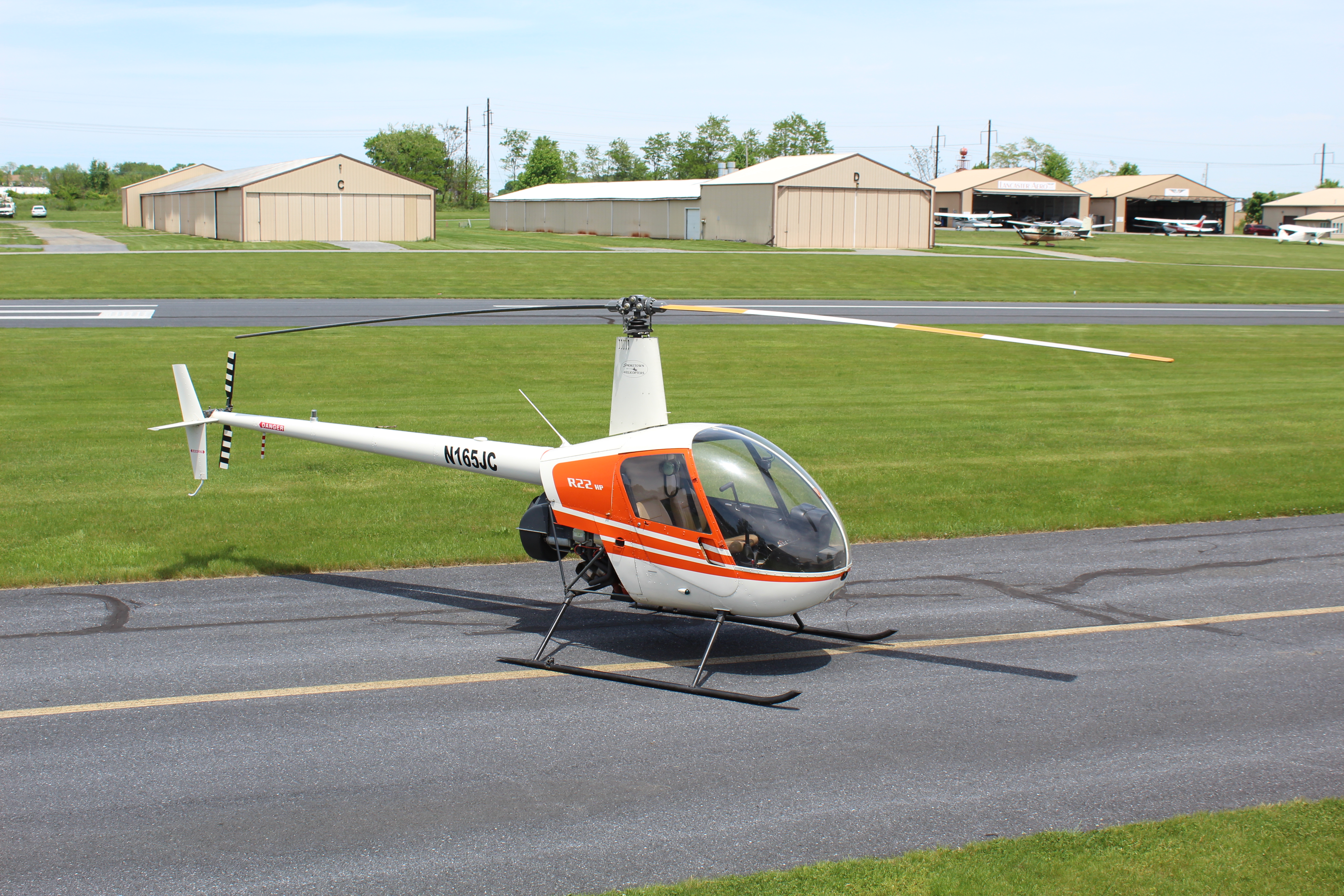 N165JC Robinson R22 HP